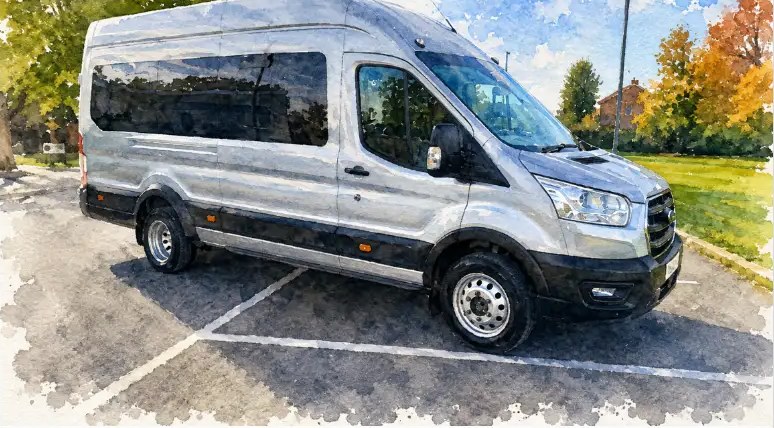 Land Shuttle 9–12 passengers minibus for group transport