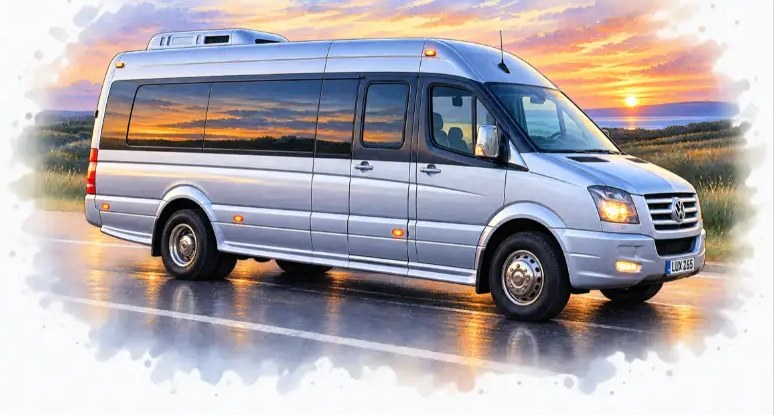 Land Shuttle 16 passengers minibus for group transport